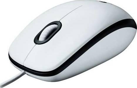 Logitech® M100 WIRED MOUSE- WHITE | 910-001603 - eBuy UAE